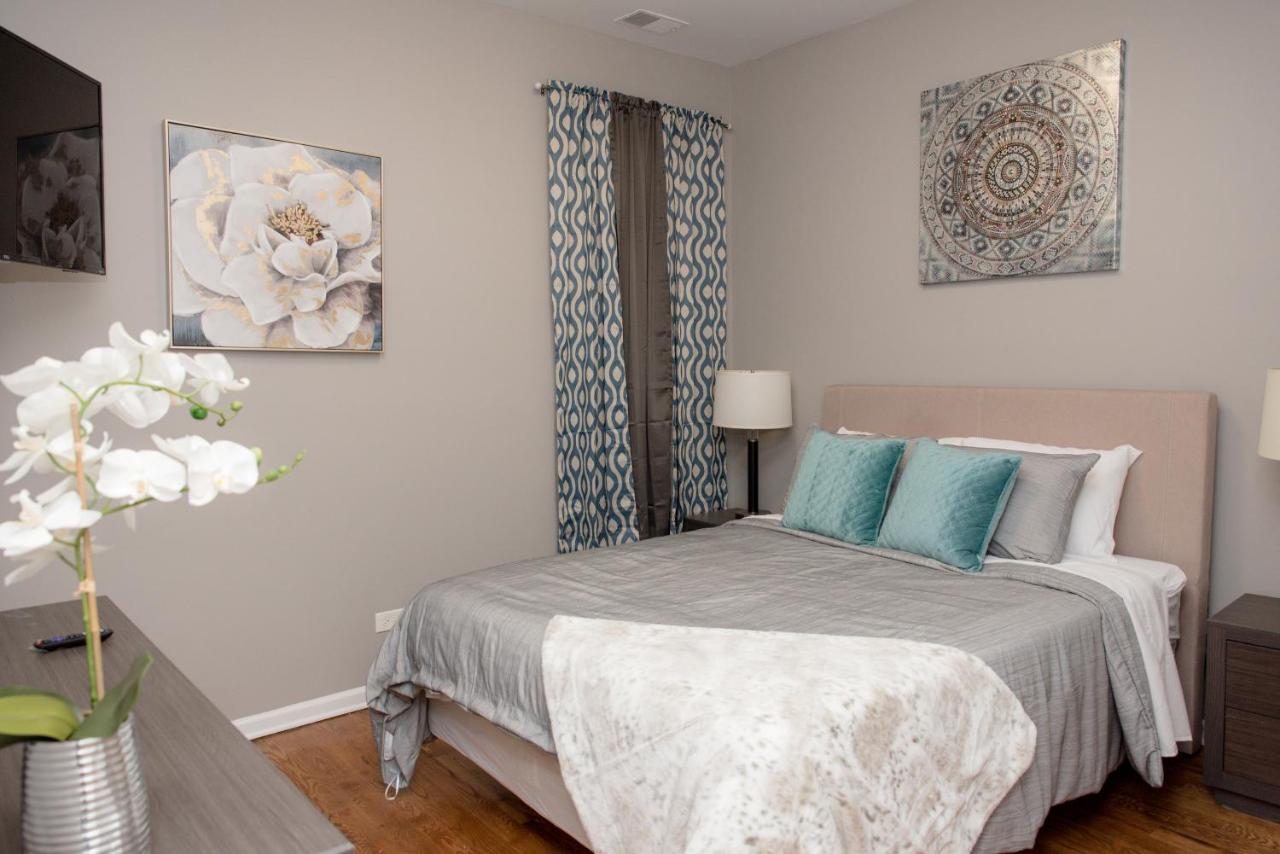 Luxurious Stay At Modern Apartment With Self Check-In Mins Frm Downtown Chicago Exterior photo